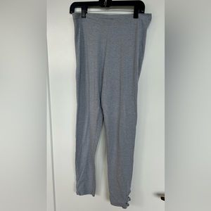 Gray leggings with bow detail, size approx large